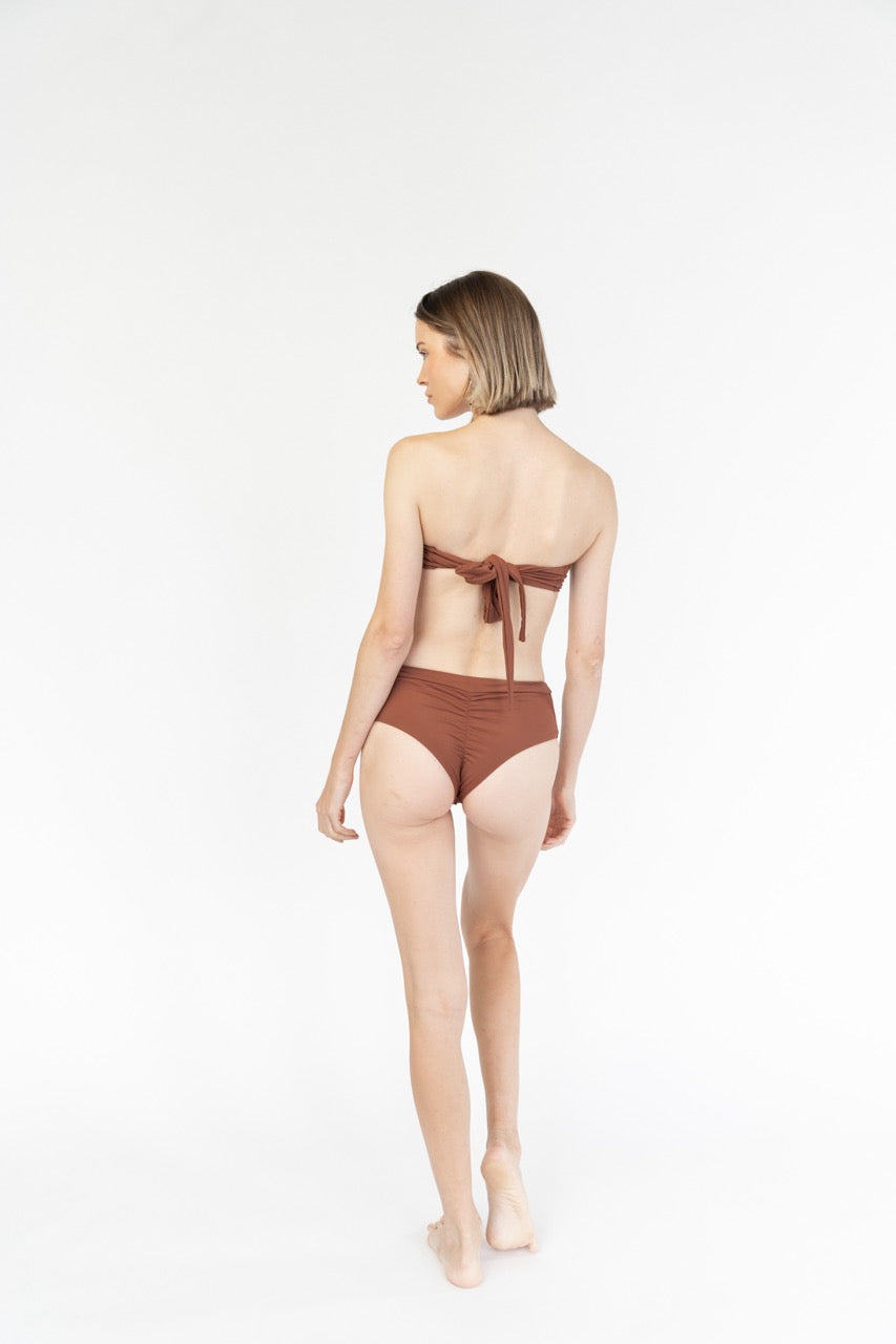 Camila Bottom - Brown