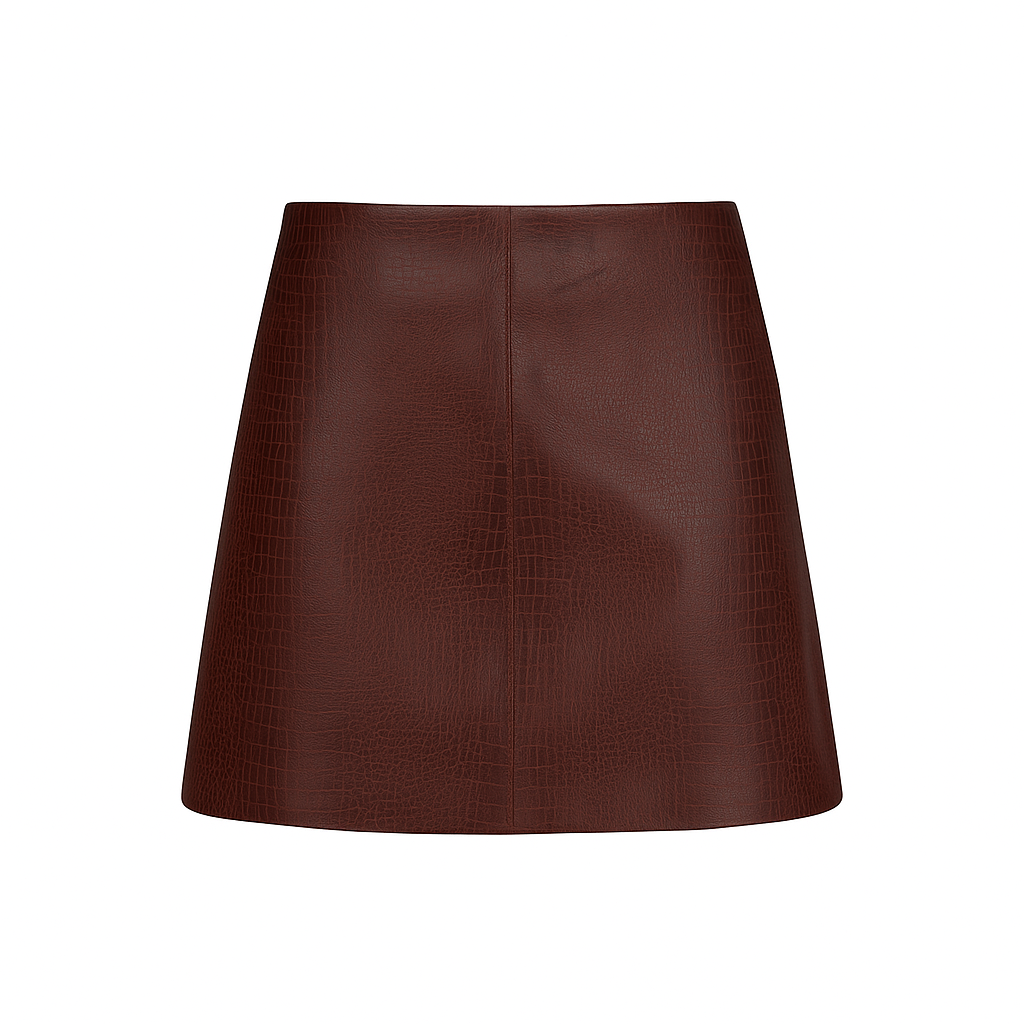 Moto Leather Skirt