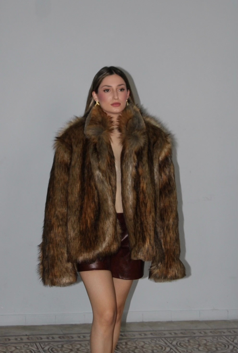 Namiria Faux Fur Coat